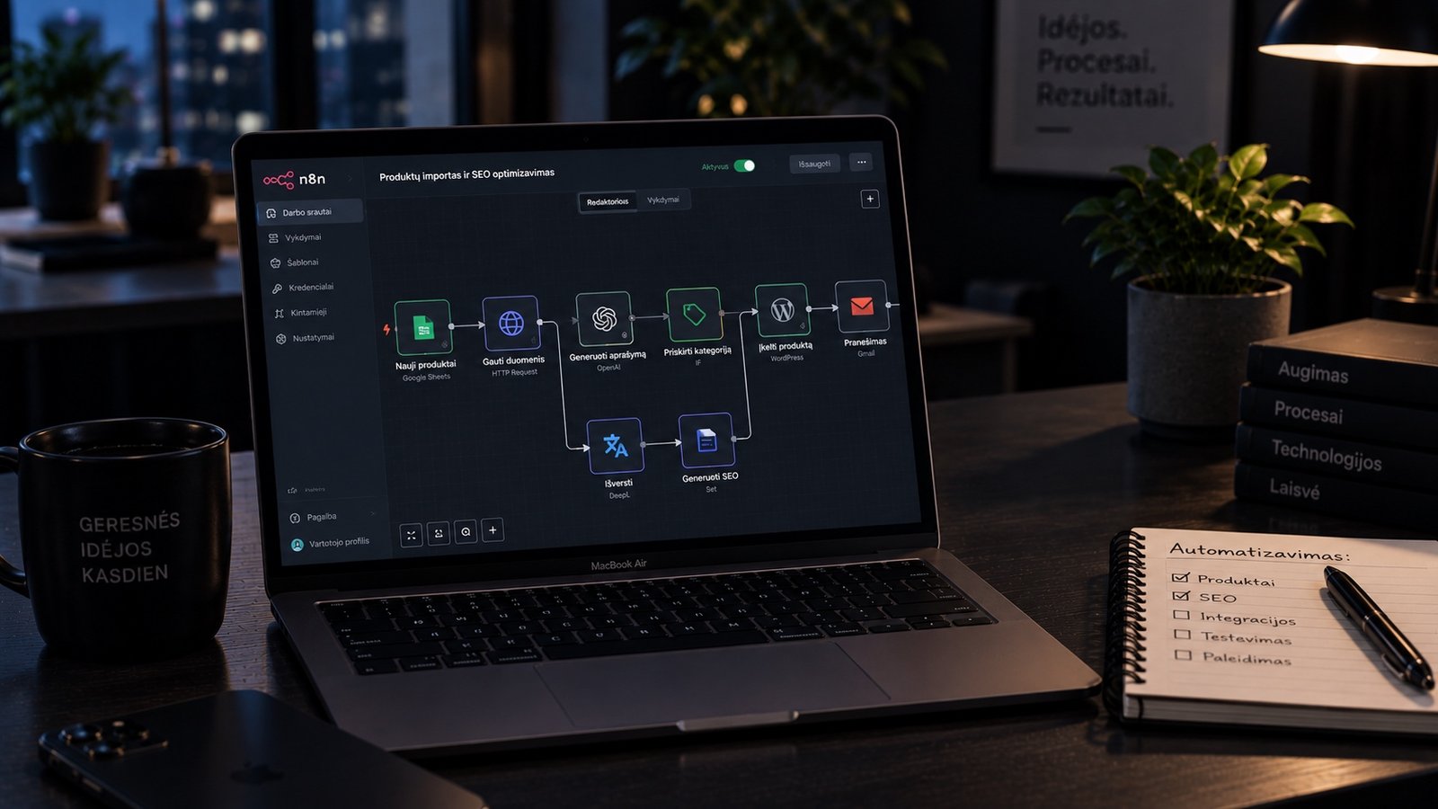 n8n vs Make vs Zapier: kurį automatizavimo įrankį rinktis?